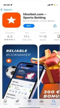 Mostbet app install